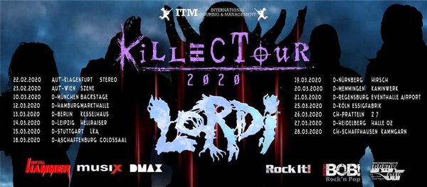 Lordi 22.02.2020 ((Stereo)) Klagenfurt