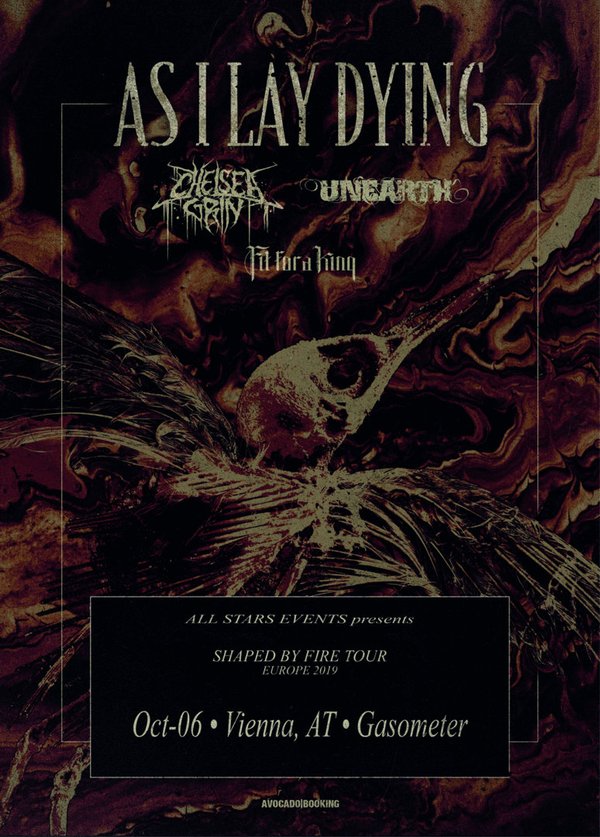 As I Lay Dying + Special Guests / 06.10.2019 / Gasometer Wien